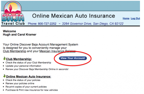 Discover Baja Mexican auto insurance 2