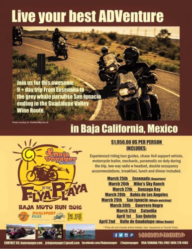 Motorcycle Baja 3