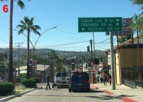 Tecate Baja Border Southbound Directions 6