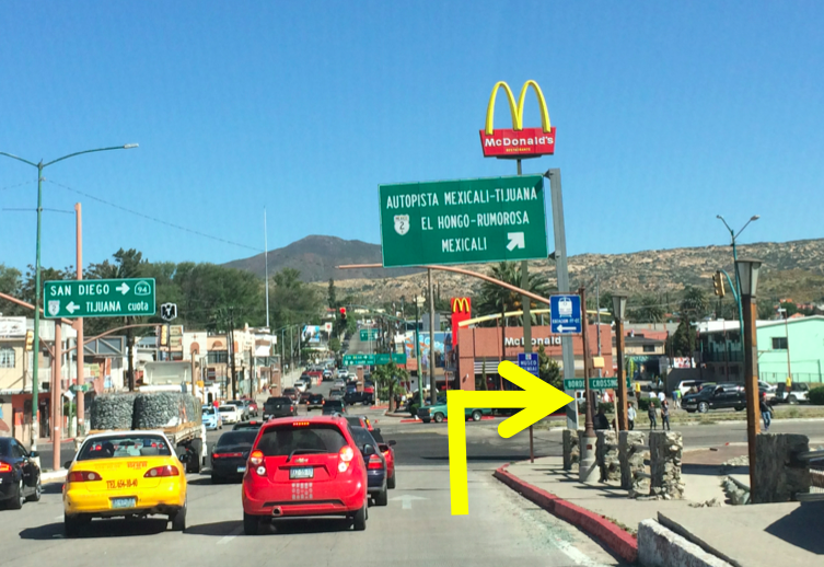 Tecate Border Driving Directions