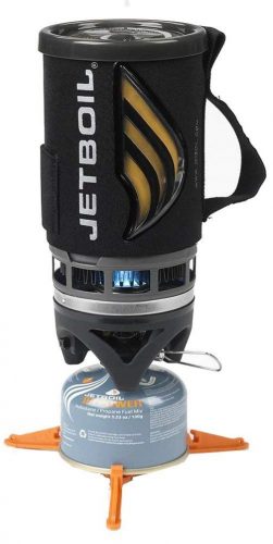 JetBoil motorcycle travel cooking