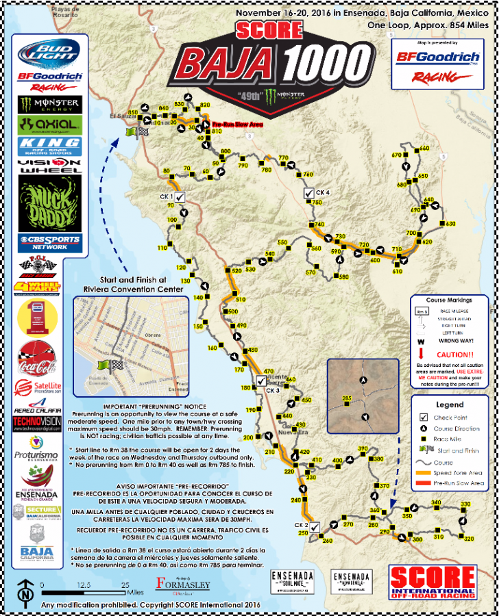 Score Baja 1000 Discover Baja Travel Club