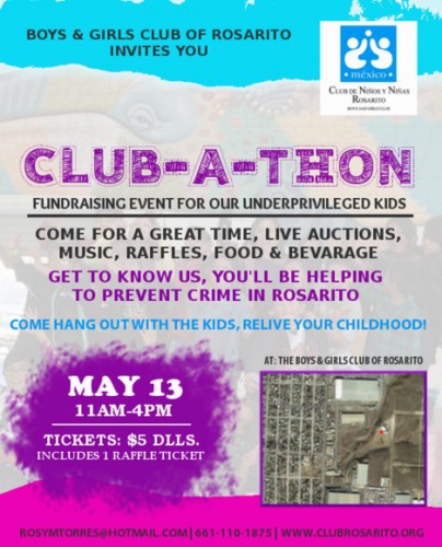 club-a-thon boys and girls club rosarito