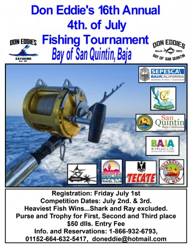 Don Eddies 4th of July 2016 fishing tournament