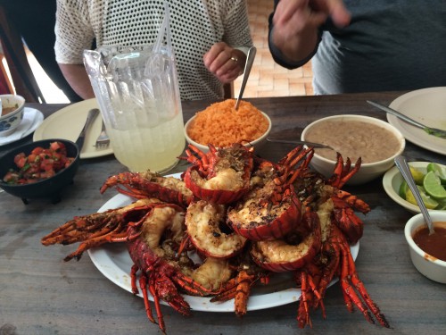 puerto nuevo lobster dinner baja mexico