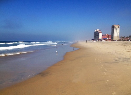 Playas de Rosarito beach Baja Mexico