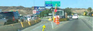 Fast Pass Fast Trak Lane Border Crossing Tijuana TJ Baja