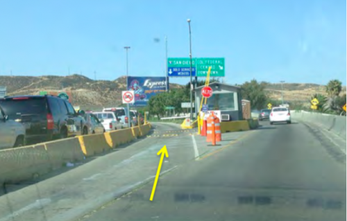 Fast Pass Fast Trak Lane Border Crossing Tijuana TJ Baja