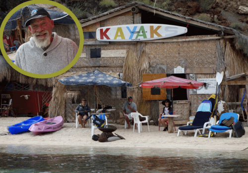 Eduardo's at Playa El Burro, Bahia Concepcion, Photo by Carla King