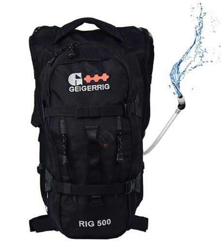 Geigerrig hydration pack for motorcycling, hiking, bicycling