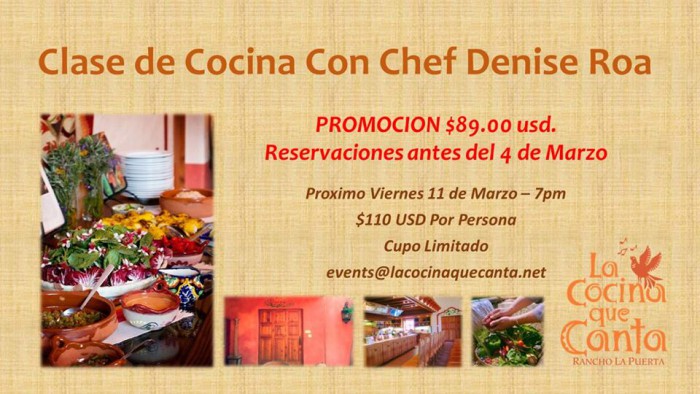 rancho la puerta la cocina que canta