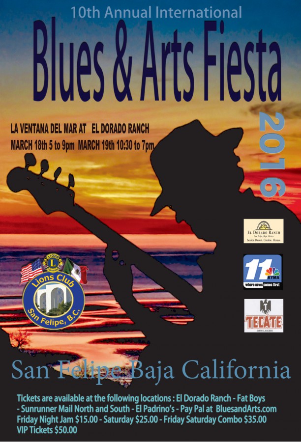 san felipe blues and arts Fiesta 2016